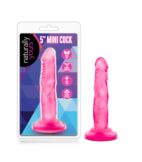 Фалоімітатор на присоску Blush, рожевий, 12.5 см х 3 см - No Taboo