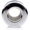 Анальная пробка туннель металлическая Small Abyss Steel Hollow Anal Plug, фото №3 — секс шоп Украина, NO TABOO