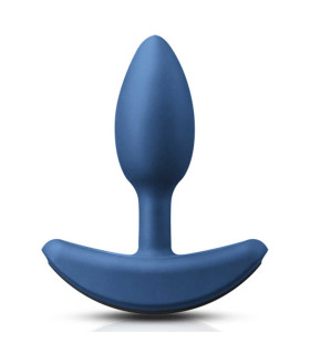Анальная пробка с вибрацией RENEGADE HEAVYWEIGHT PLUG SMALL BLUE - No Taboo
