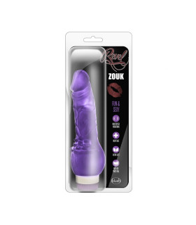 Вібратор Revel Zouk, фіолетовий, 19,8 см - No Taboo