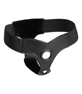 Трусы для страпона с двумя отверстиями Double Strap-on Skyler, черные, O/S - No Taboo