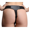 Трусы для страпона с двумя отверстиями Double Strap-on Skyler, черные, O/S фото №2 — секс игрушки: Украина, NO TABOO