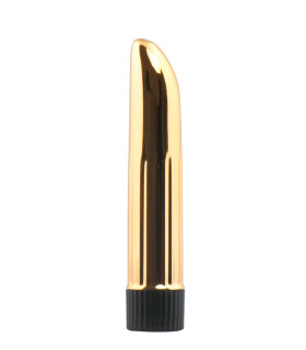 Вибратор для клитора Dream Toys Classic Lady Finger золотой, 12 х 2.5 см - No Taboo