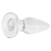 Анальная пробка стекло CRYSTAL TAPERED GLASS PLUG SMALL CLEAR фото №4 — секс игрушки: Украина, NO TABOO