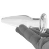 Анальная пробка стекло CRYSTAL TAPERED GLASS PLUG SMALL CLEAR фото №5 — секс игрушки: Украина, NO TABOO