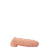 Насадка на пенис Dream Toys RealStuff с эрекционным кольцом, бежевая, 14 х 4 см фото №3 — секс игрушки: Украина, NO TABOO