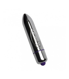 Мини-вибратор ROCKS-OFF - RO-120MM, металлик - No Taboo