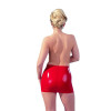 Юбка из латекса LateX, красная, S, фото №4 — секс шоп Украина, NO TABOO