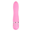 Минивибратор Easytoys с кристаллами, розовый, 11.4 х 2.4 см фото №1 — секс игрушки: Украина, NO TABOO