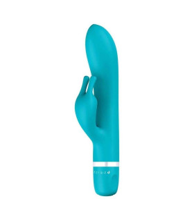 Вибратор-кролик силиконовый Bwild Classic Bunny B Swish, голубой, 15 х 3 см - No Taboo
