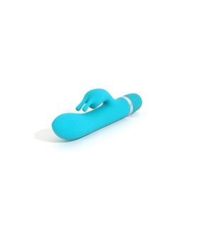 Вибратор-кролик силиконовый Bwild Classic Bunny B Swish, голубой, 15 х 3 см - No Taboo