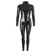 Комбинезон эротичный LateX XL на молнии, латекс, черный, фото №3 — секс шоп Украина, NO TABOO