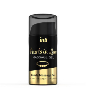 Набор для интимного массажа Intt Pearls in Love, 15 мл, с гелем и жемчужным ожерельем - No Taboo