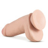 Фаллоимитатор гигантский Blush Au Naturel реалистичный, киберкожа, 25.4 х 7.6 см фото №4 — секс игрушки: Украина, NO TABOO