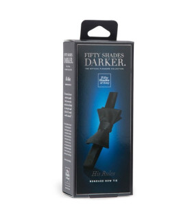Галстук-бабочка Fifty Shades Darker для связывания, черный, One Size - No Taboo