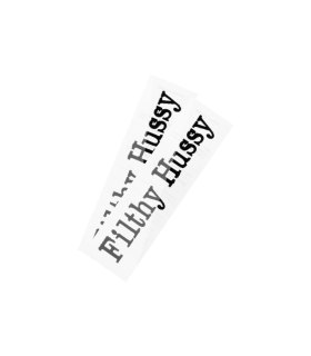 Тату черная TATTOOS Filthy Hussy - No Taboo