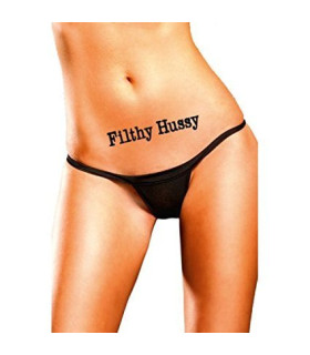 Тату черная TATTOOS Filthy Hussy - No Taboo