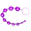 Анальная цепочка Blush Basic Beads фиолетовый, 32.3 х 2.3 см фото №1 — секс игрушки: Украина, NO TABOO
