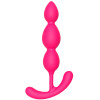 Анальная мини пробка-ёлочка DREAM TOYS Silky Smooth T-Teardrop фото №1 — секс игрушки: Украина, NO TABOO