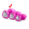 Анальная пробка, L, большая розовая из набора LUXE BLING PLUGS фото №5 — секс игрушки: Украина, NO TABOO
