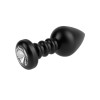Анальная пробка черная Fetish Lun Plug фото №3 — секс игрушки: Украина, NO TABOO