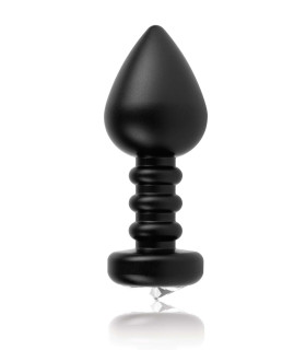 Анальная пробка черная Fetish Lun Plug - No Taboo