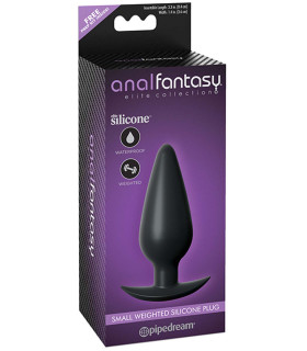Анальная пробка FANTASY ELITE SMALL WEIGHTED PLUG - No Taboo
