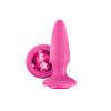 Анальная пробка, 3 см х 10.3 см, Glams pink gem фото №1 — секс игрушки: Украина, NO TABOO
