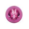 Анальная пробка, 3 см х 10.3 см, Glams pink gem фото №2 — секс игрушки: Украина, NO TABOO