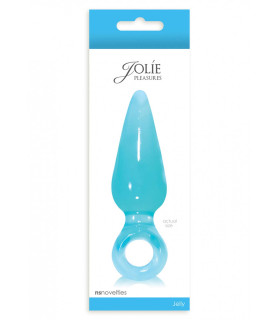Анальная пробка JOLIE MEDIUM AQUA - No Taboo