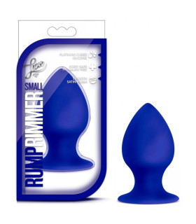 Анальная пробка LUXE RUMP RIMMER SMALL BLUE - No Taboo