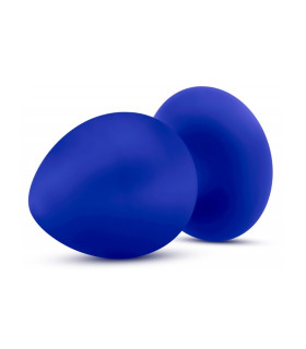 Анальная пробка LUXE RUMP RIMMER SMALL BLUE - No Taboo