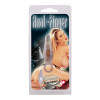 Анальная пробка маленькая Butt Plug Anal Finger прозрачная, 1.5 см х 6.8 см фото №2 — секс игрушки: Украина, NO TABOO