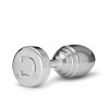 Анальная пробка ребристая, металл Doxy Ribbed Butt Plug фото №3 — секс игрушки: Украина, NO TABOO