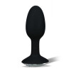 Анальная пробка, L, с камнем CRYSTAL AMULET SILICONE BUTT PLUG фото №1 — секс игрушки: Украина, NO TABOO