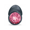 Анальная пробка с красным кристаллом Marc Dorcel Geisha Plug Diamond L фото №3 — секс игрушки: Украина, NO TABOO