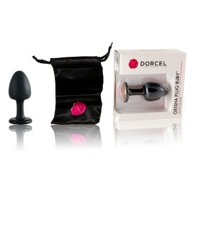 Анальна пробка з кристалом Marc Dorcel Geisha Plug Ruby XL - No Taboo