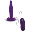 Анальная пробка с вибрацией APEX BUTT PLUG SMALL purple фото №1 — секс игрушки: Украина, NO TABOO