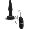 Анальная пробка с вибрацией Apex Small Butt Plug Black фото №1 — секс игрушки: Украина, NO TABOO