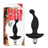 Анальный вибратор Chisa Black Mont рельефный, чёрный, 13.4 х 3.5 см фото №1 — секс игрушки: Украина, NO TABOO
