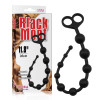 Анальные бусы Chisa Black Mont, силикон, черные, 30 см х 2.5 см фото №1 — секс игрушки: Украина, NO TABOO