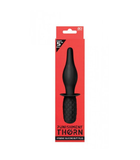 Анальный плаг PUNISHMENT THORN SILICONE BUTT PLUG - No Taboo