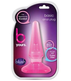 Анальный плаг Yours Basic Anal Plug - No Taboo