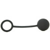 Анальный шарик Tom of Finland Silicone Cock Ring with Heavy Anal Ball фото №2 — секс игрушки: Украина, NO TABOO