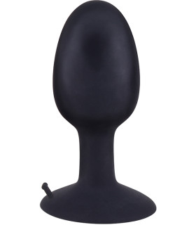 Большая анальная пробка со смещенным центром тяжести ROLL PLAY EXTRA LARGE BLACK - No Taboo