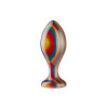 Деревянная анальная пробка Teatiamo Rainbow Large фото №1 — секс игрушки: Украина, NO TABOO