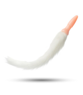 Латексная пробка с хвостом кошки, Cat's Tail ANAL TOY 35 см - No Taboo