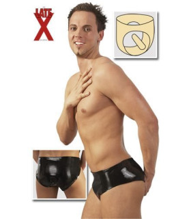 Латексные трусы с анальной стимуляцией Peni Pants M/L - No Taboo