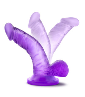 Мини-фаллоимитатор NATURALLY YOURS 4INCH MINI COCK PURPLE - No Taboo