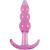 Пробка Jelly Rancher T-plug, розовая, 11 x 2.5 см фото №1 — секс игрушки: Украина, NO TABOO